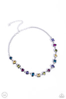 Abstract Admirer - Multi-Colored Necklace Paparazzi