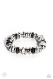 Harmoniously High-End - Black Bracelet Paparazzi