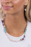 Soothing Stones - Pink Necklace Paparazzi