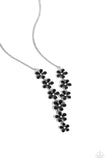 Flowering Feature - Black Necklace Paparazzi