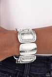 Refined Radiance - White Bracelet Paparazzi