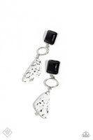 High-End Hallmark - Black Earrings Paparazzi