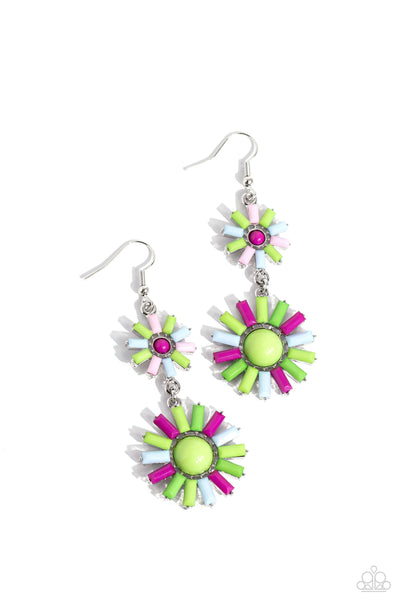 SUN Wild - Multicolored Earrings Paparazzi