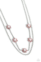 A SQUARE Beauty - Pink Necklace Paparazzi