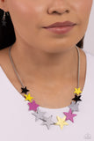 Starstruck Season - Black Star Necklace Paparazzi