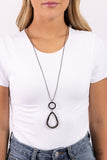 Focused Fashion - Black Necklace Paparazzi
