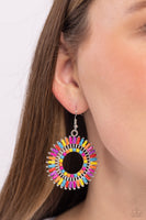 Ferris Wheel Finale - Multi-Colored Earrings Paparazzi