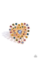 Bewitching Beau - Multi-Colored Ring Paparazzi