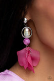 Lush Limit - Pink Earrings Paparazzi