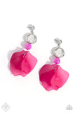 Lush Limit - Pink Earrings Paparazzi