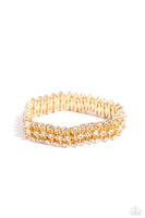 Corporate Confidence - Gold Bracelet Paparazzi