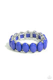 Starting OVAL - Blue Bracelet Paparazzi