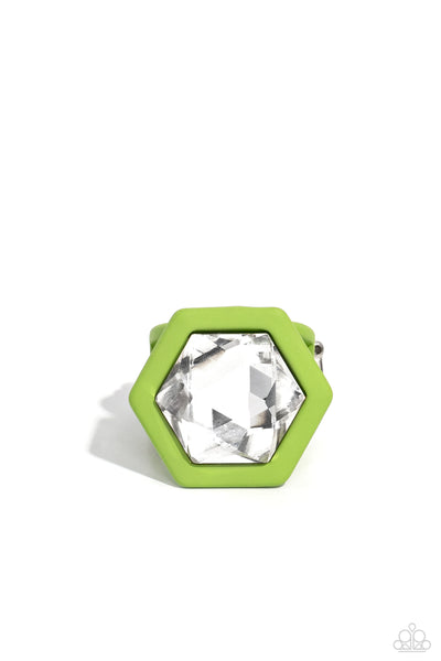 Changing Class - Green Ring Paparazzi