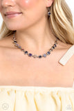 Abstract Admirer - Purple Necklace Paparazzi