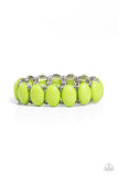 Starting OVAL - Green Bracelet Paparazzi
