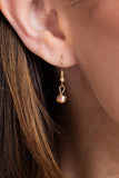 Handcrafted Hallmark - Gold Earrings Paparazzi