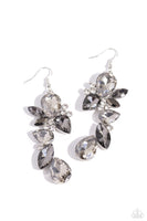 Fancy Flaunter - Silver Earrings Paparazzi