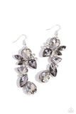 Fancy Flaunter - Silver Earrings Paparazzi