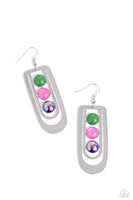 Layered Lure - Multi-Colored Earrings