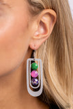 Layered Lure - Multi-Colored Earrings