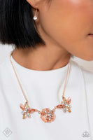 Soft-Hearted Series - Rose Gold Necklace Paparazzi