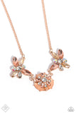 Soft-Hearted Series - Rose Gold Necklace Paparazzi