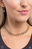 Ritzy Rhinestones - Brown Necklace Paparazzi