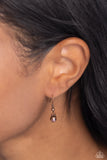 Trifecta Tyrant - Copper Earrings Paparazzi