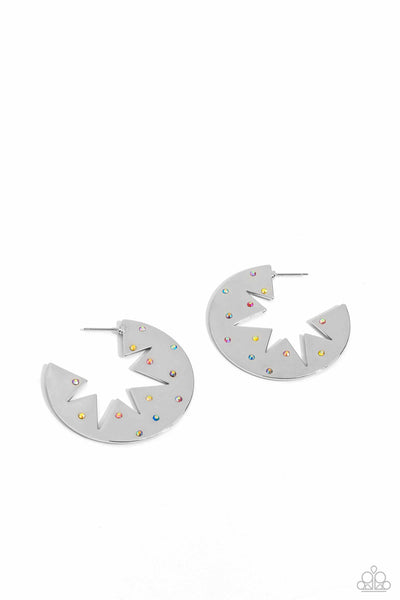 Starry Sensation - Multi-Colored Earrings