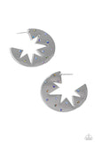 Starry Sensation - Blue Earrings Paparazzi