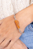 Whimsically Wrapped - Orange Bracelet Paparazzi