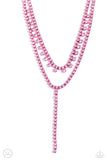 Champagne Night - Pink Necklace Paparazzi