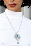 Elegance Personified - Blue Necklace Paparazzi