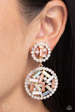 Gasp-Worthy Glam - Gold Clip Earrings Paparazzi