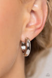 Simply Sinuous - Silver Earrings Paparazzi