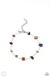 Gemstone Grace - Multi-Colored Anklet