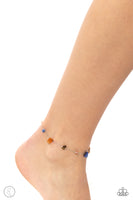 Gemstone Grace - Multi-Colored Anklet