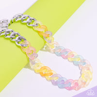 Rainbow Ragtime - Multi-Colored Necklace Paparazzi