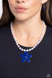 Nostalgic Novelty - Blue Necklace Paparazzi