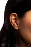 Bubbly Basic - Gold Ear Cuff Paparazzi