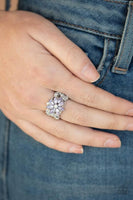 Brilliantly Blooming Purple Ring Paparazzi