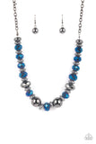 Interstellar Influencer Blue Necklace Paparazzi