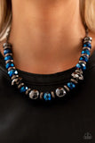 Interstellar Influencer Blue Necklace Paparazzi