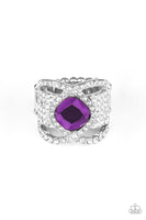 Triple Crown Twinkle Purple Ring Paparazzi