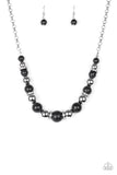 The Ruling Class - Black Necklace Paparazzi