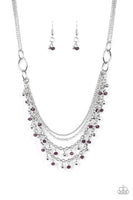 Financially Fabulous - Purple Necklace Paparazzi