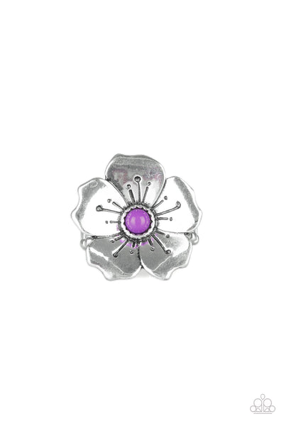 Boho Blossom - Purple Ring Paparazzi