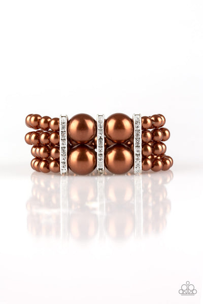 Romance Remix - Brown Bracelet Paparazzi