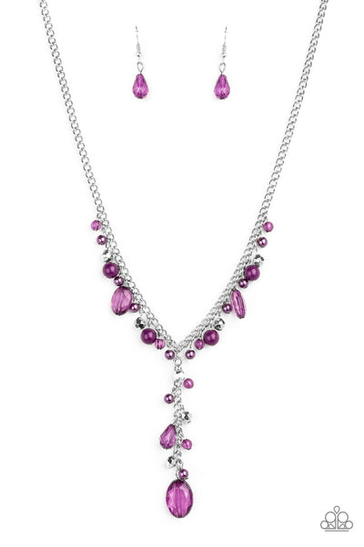 Crystal Couture - Purple Necklace Paparazzi