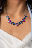 Interstellar Ice Pink Shimmer Necklace - Paparazzi